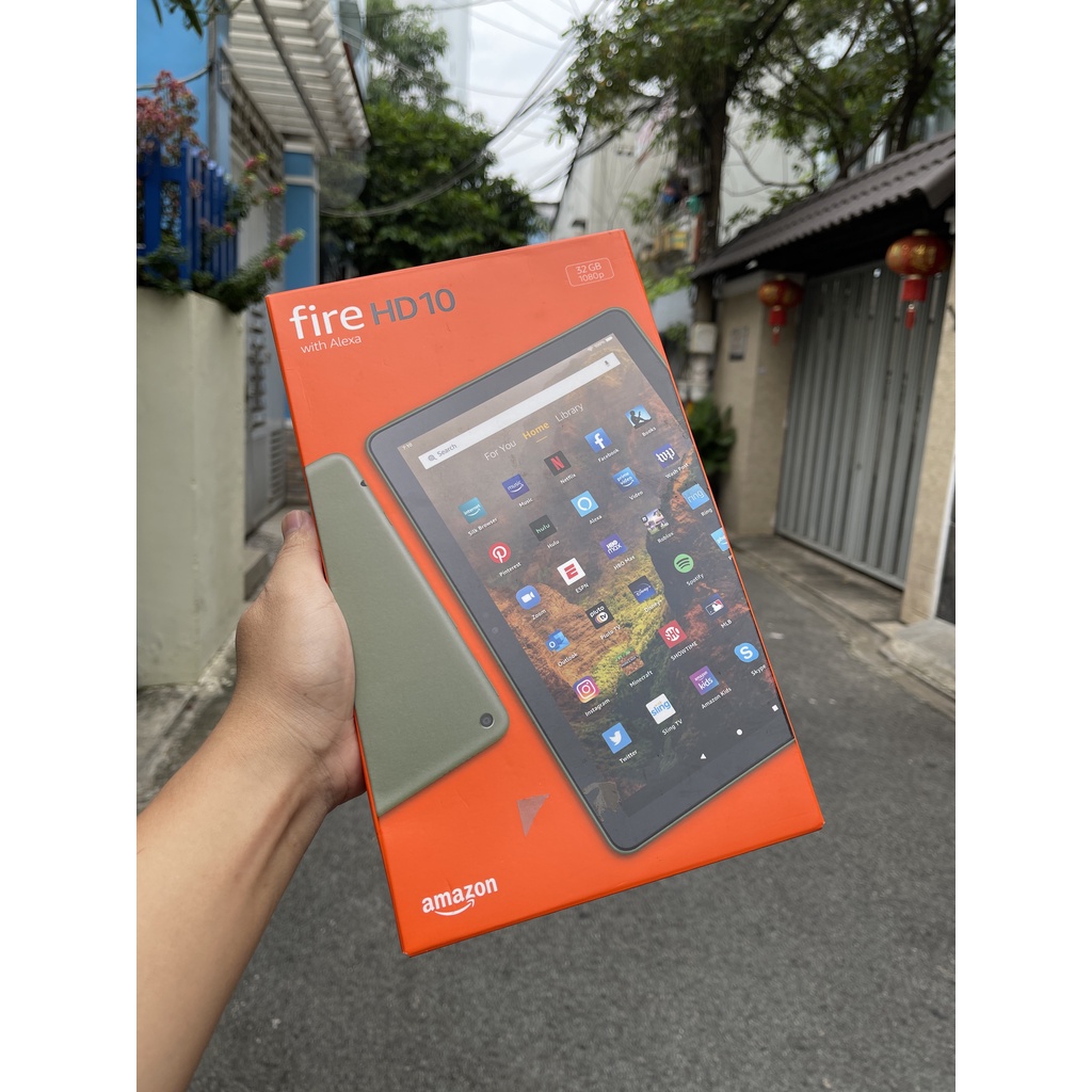 MÁY TÍNH BẢNG KINDLE FIRE HD 10 đời mới nhất 2021