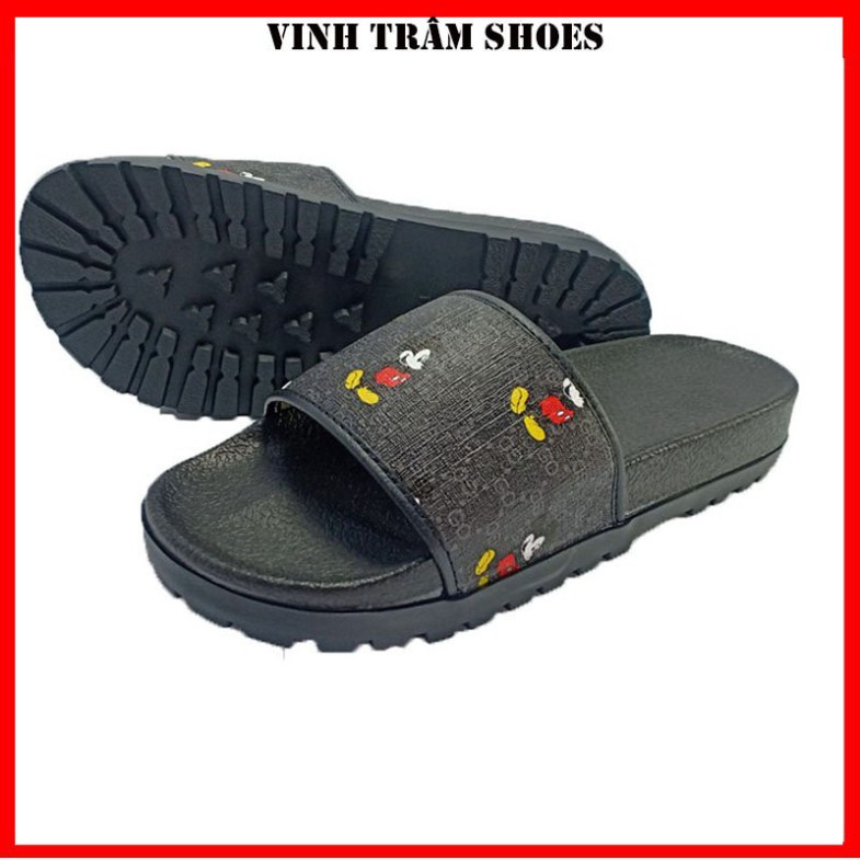 [ FREE SHIP ] Dép lê thời trang quai ngang nam mang êm chân đế cao 4cm hàng sẵn kho từ 38 - 43 bảo hành 1 đổi 1