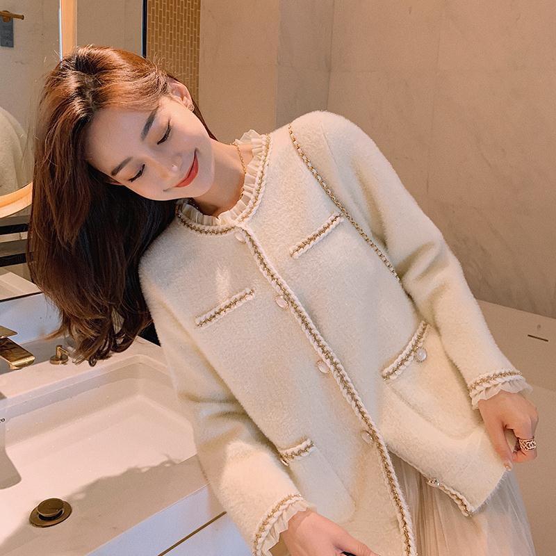 Áo Khoác Dạ Nhũ Cổ Bèo Cực Xinh | BigBuy360 - bigbuy360.vn