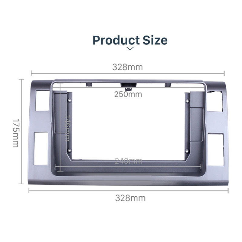 Khung Gắn Radio Fascia / Estima / Tarago DVD 2Din Chuyên Dụng Cho Xe Hơi Toyota Previa