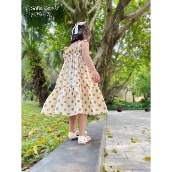 ĐẦM VÁY DÀI XÒE RỘNG BABY DOLL VẢI MỀM NHẬP HAIVANCO BÉ GÁI 12 đến 40 kg MỀM MẠI VÀ THOÁNG MÁT ĐI HỌC ĐI HỌC ĐI CHƠI ĐẸP