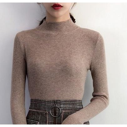 Áo Len Tăm Cổ 3 Phân Hàng Quảng Châu Chất Đẹp