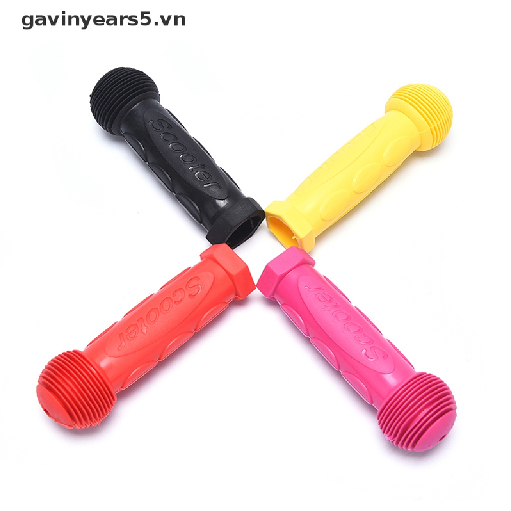 1 Cặp Vỏ Bọc Tay Lái Xe Đạp / Ván Trượt Bằng Cao Su Dành Cho Trẻ Em