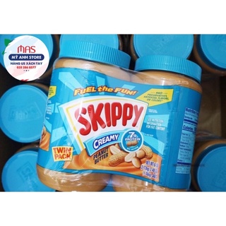 kem bơ đậu phộng Skippy cream peanut butter 1,36kg thumbnail