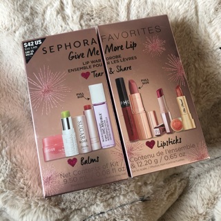 SEPHORA Set son GIVE ME MORE LIPS 8 thỏi son giá trị
