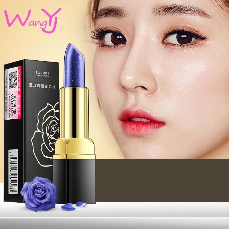 Son Môi Yanqina Đổi Màu Theo Nhiệt Độ Blue Rose 3.2g Lâu Trôi, Lên Màu Tự Nhiên
