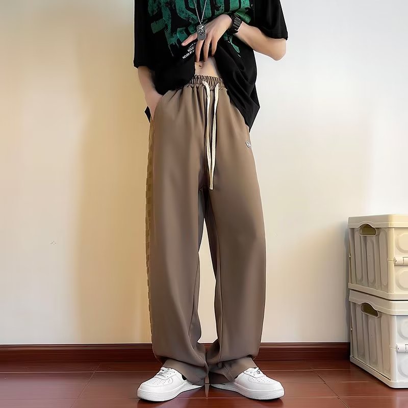 Quần Dài Ống Rộng Phong Cách Thể Thao Thời Trang Mùa Hè Cho Nam