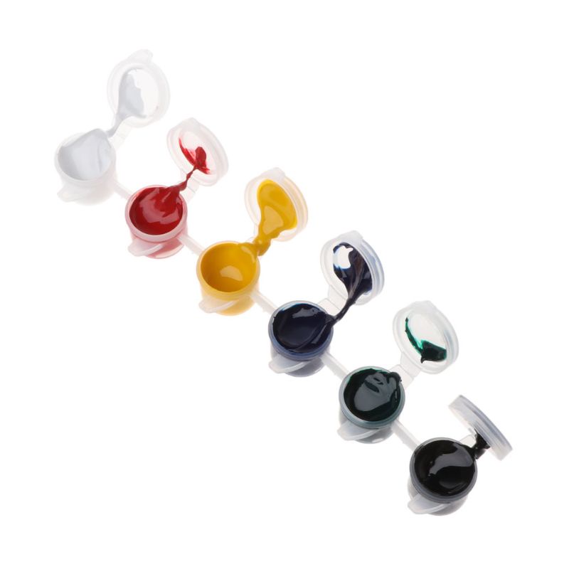 Set màu nhuộm 6 màu Resin epoxy dùng làm đồ trang sức thủ công từ nhựa resin AB DIY