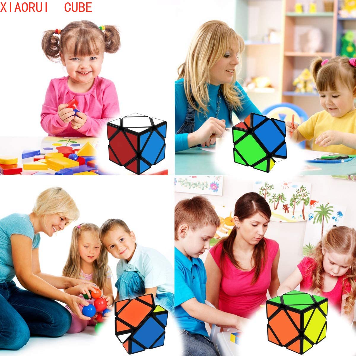 Đồ Chơi Khối Rubik 3d Vui Nhộn