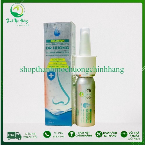 Xịt mũi, Họng - VA, Viem xoang Dr Hương Thanh Mộc Hương 15ml