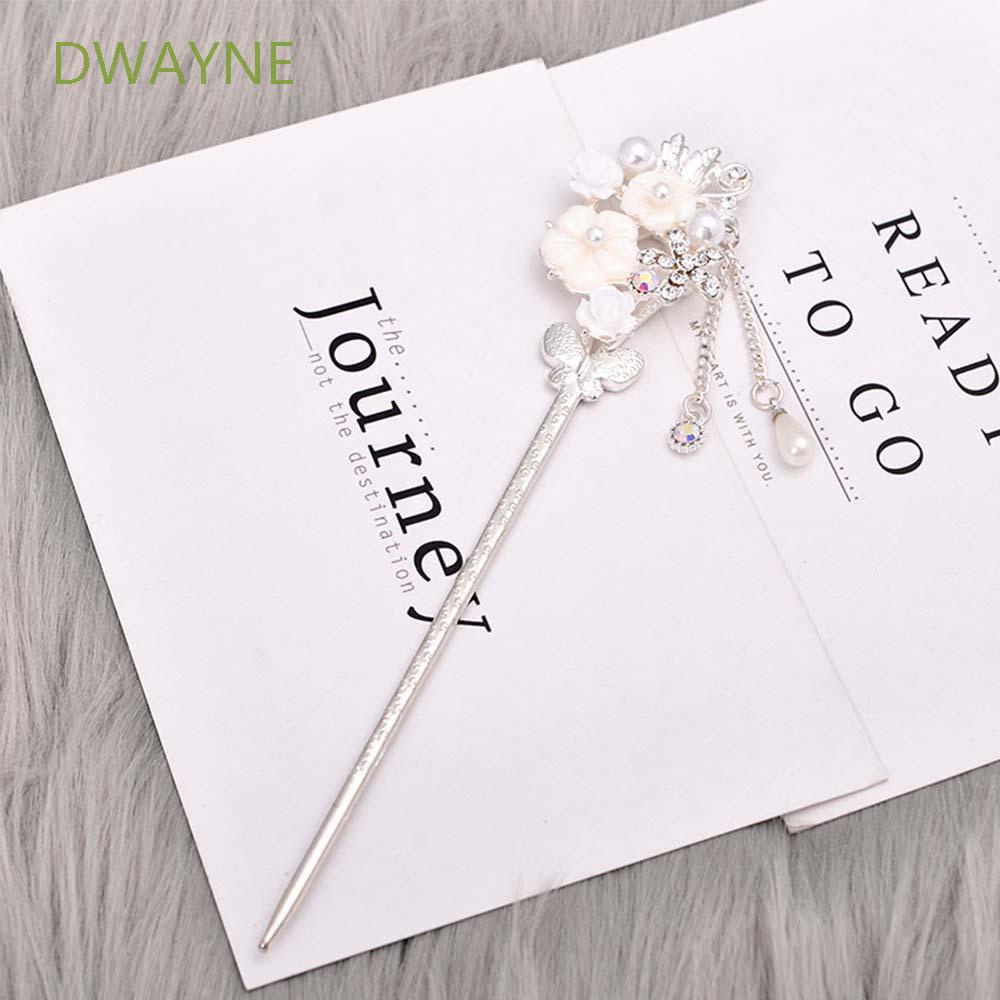 Trâm Cài Tóc Bằng Hợp Kim Phối Tua Rua Phong Cách Trung Hoa Cổ Điển