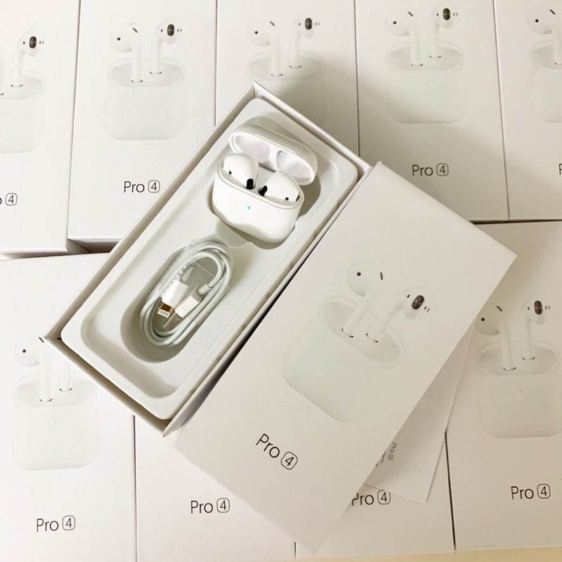 Tai nghe Bluetooth Không Dây Pro 4 Nhét Tai, Đẹp như Airpod Pro serashop03