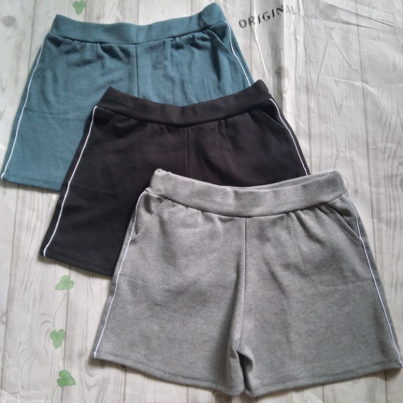Quần short nữ mặc nhà lưng thun 1 viền nhỏ