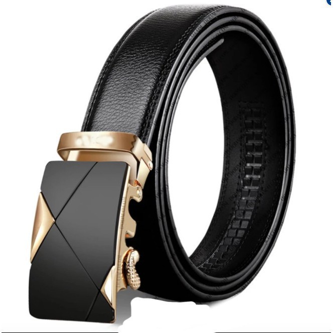 Thắt lưng nam khóa tự động chỉ may 2 bên cực chắc chắn - Hàng chính hãng