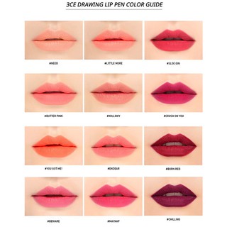 Son chì 3CE Drawing lip pen Beware