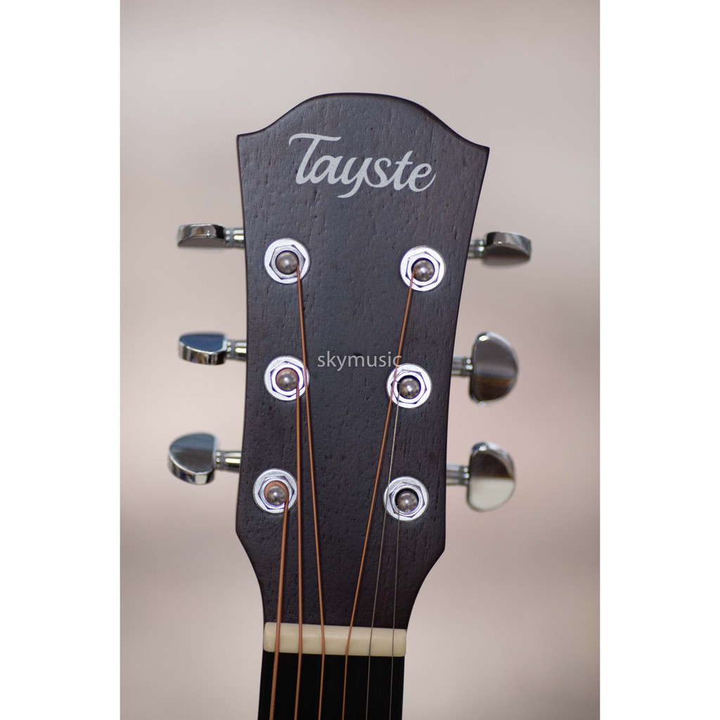 [Hàng Chính Hãng] Đàn Guitar Acoustic Tayste TS-23-36 Đen Gỗ Spruce ( Hàng Có Sẵn )
