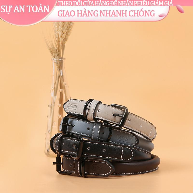 ❄Nhà máy bán hàng trực tiếp cổ áo mới lớn, vừa và nhỏ vật nuôi dễ thương Chất liệu PU có thể điều chỉnh buôn tại chỗ