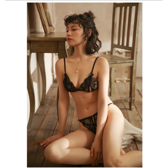 (Rẻ vô địch) ĐỒ LÓT REN 2 MẢNH | NỘI Y SEXY | QUẦN LỌT KHE SEXY GỢI CẢM | BigBuy360 - bigbuy360.vn