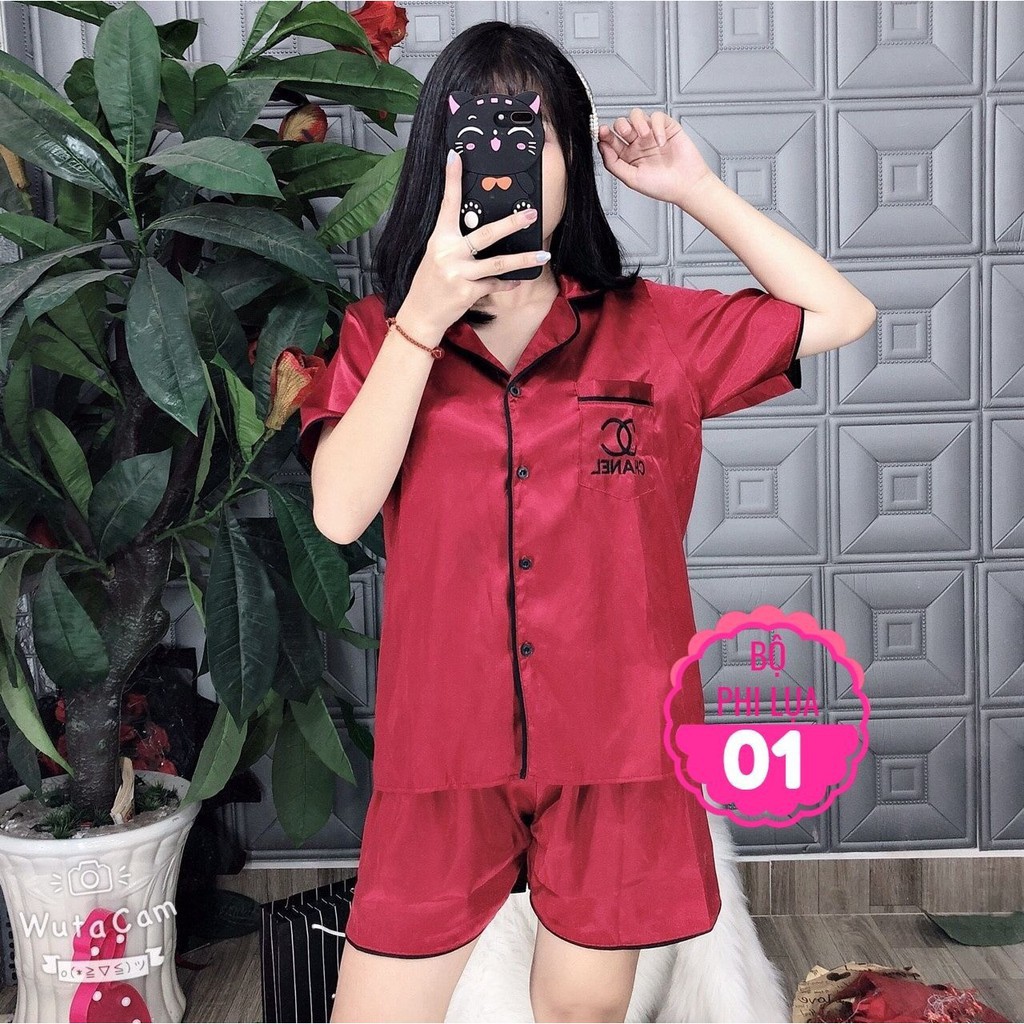 [ Xã Kho ] ĐỒ BỘ DÀI PIJAMA PHI BÓNG TRƠN QUẦN ĐÙI THỜI TRANG CAO CẤP MẶC NHÀ MẶC NGỦ -"Từ 30-50kgHàng VNSX