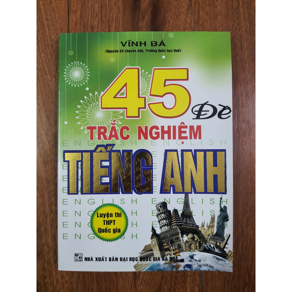 Sách - 45 Đề Trắc Nghiệm Tiếng Anh