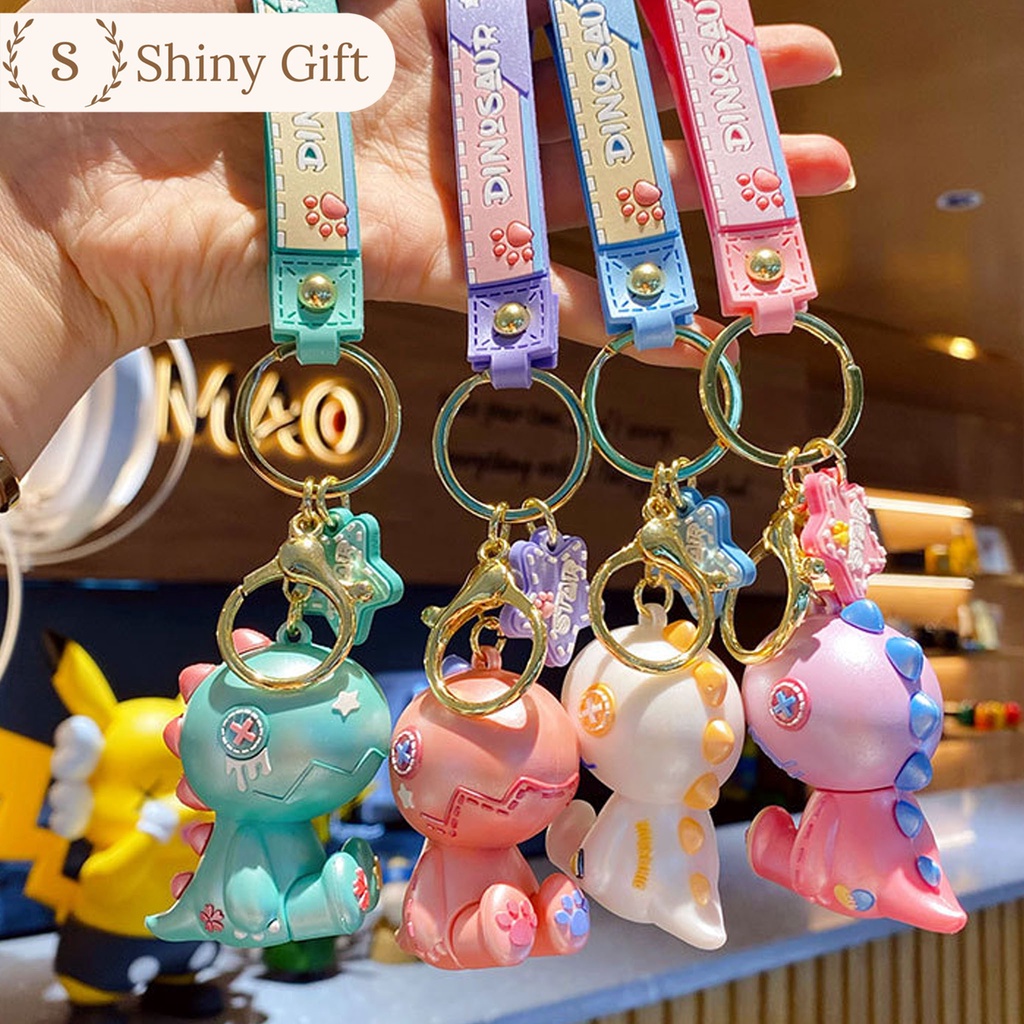 Móc khóa khủng long candy