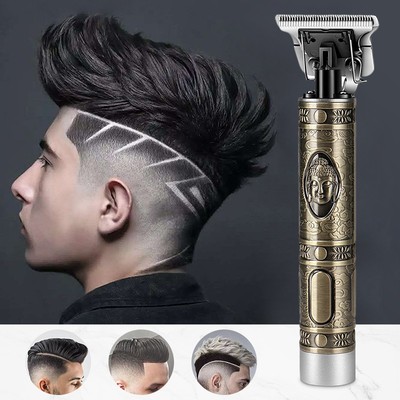 Tông Đơ Chấn Viền Không Dây Kemei KM-1974A Có Kèn Pin Rời