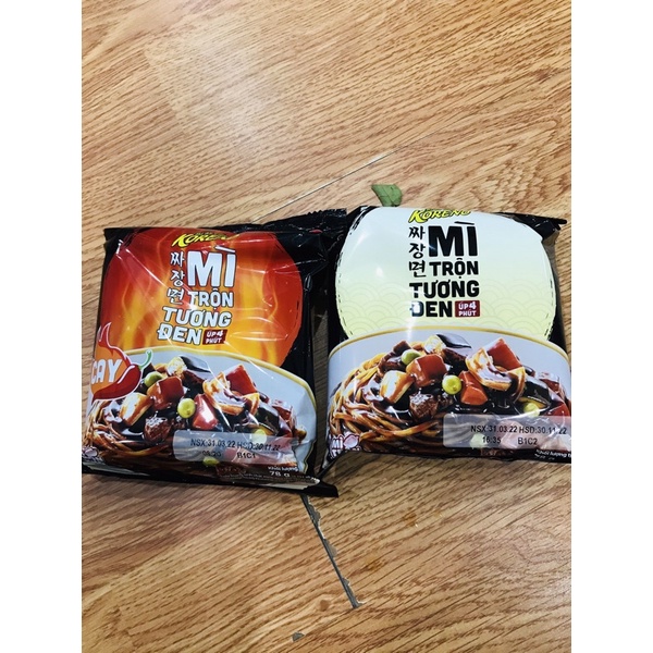1 Thùng mì trộn tương đen Paldo Koreno (20 gói)
