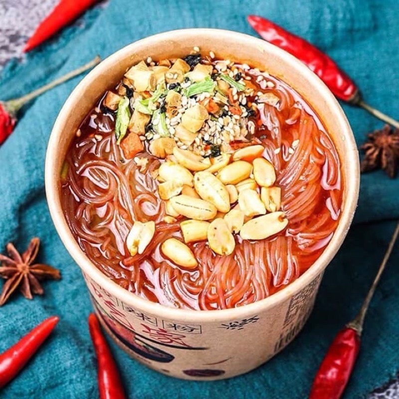 Miến chua cay Trùng Khánh 140gr loại ngon 1 hộp thơm ngon