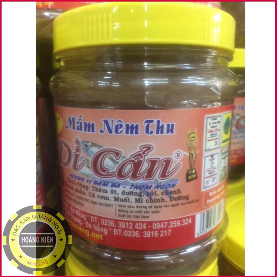 Mắm Nêm Thu Dì Cẩn Đà Nẵng 500gr