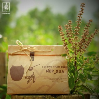 Gội đầu thảo dược bồ kết nếp xưa