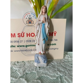 tượng công giáo Mẹ lộ đức 7cm