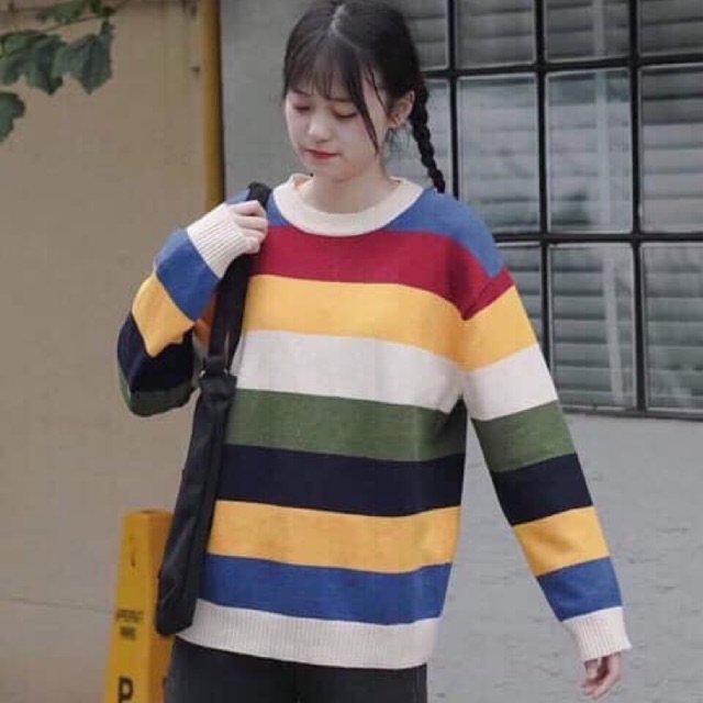 Áo sweater nam nữ đa màu cổ tròn cực đẹp