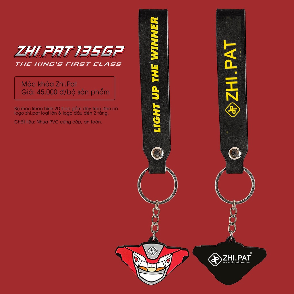 Móc khóa Zhi.Pat Đèn 2 tầng  Xe Wave, Xe Exciter - Hàng Chính Hãng zhipat