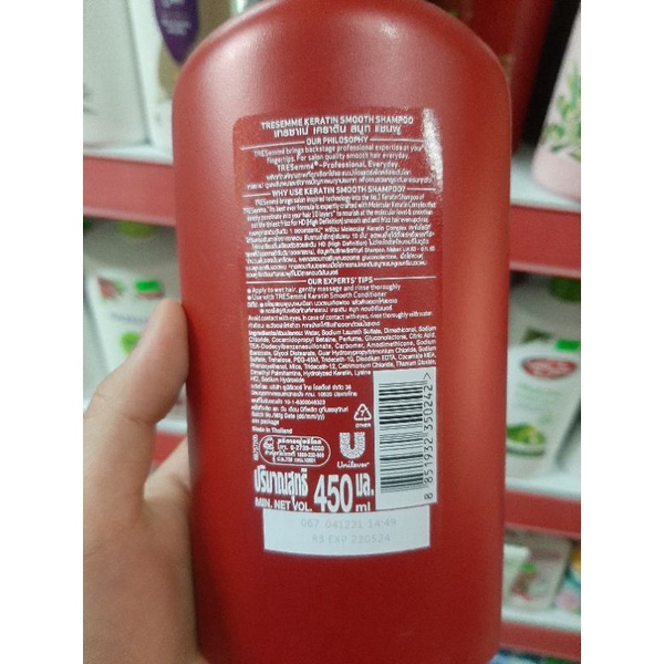 DẦU GỘI/XÃ TRESemmé THÁI LAN 450ML