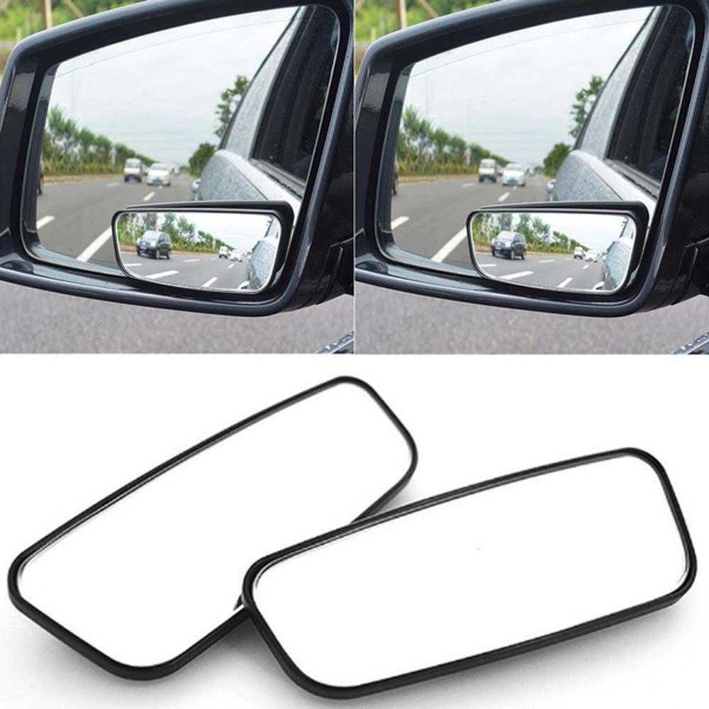 Set 2 gương loại bỏ điểm mù MMULCK gắn gương chiếu hậu xe hơi góc rộng xoay 360 độ điều chỉnh được đa năng
