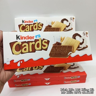 [T4/2023] Socola Kinder Cards 5 thanh 128g