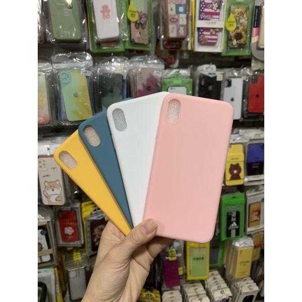 ốp iphone X/Xs/Xs max dẻo mầu