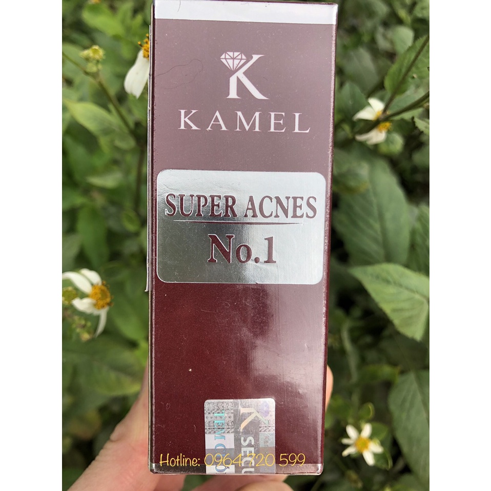 Serum Kiềm Dầu, Thu nhỏ lỗ chân lông, Mờ thâm, loại bỏ mụn viêm 10ml - Super Acnes No.1 Kamel (Karmel)