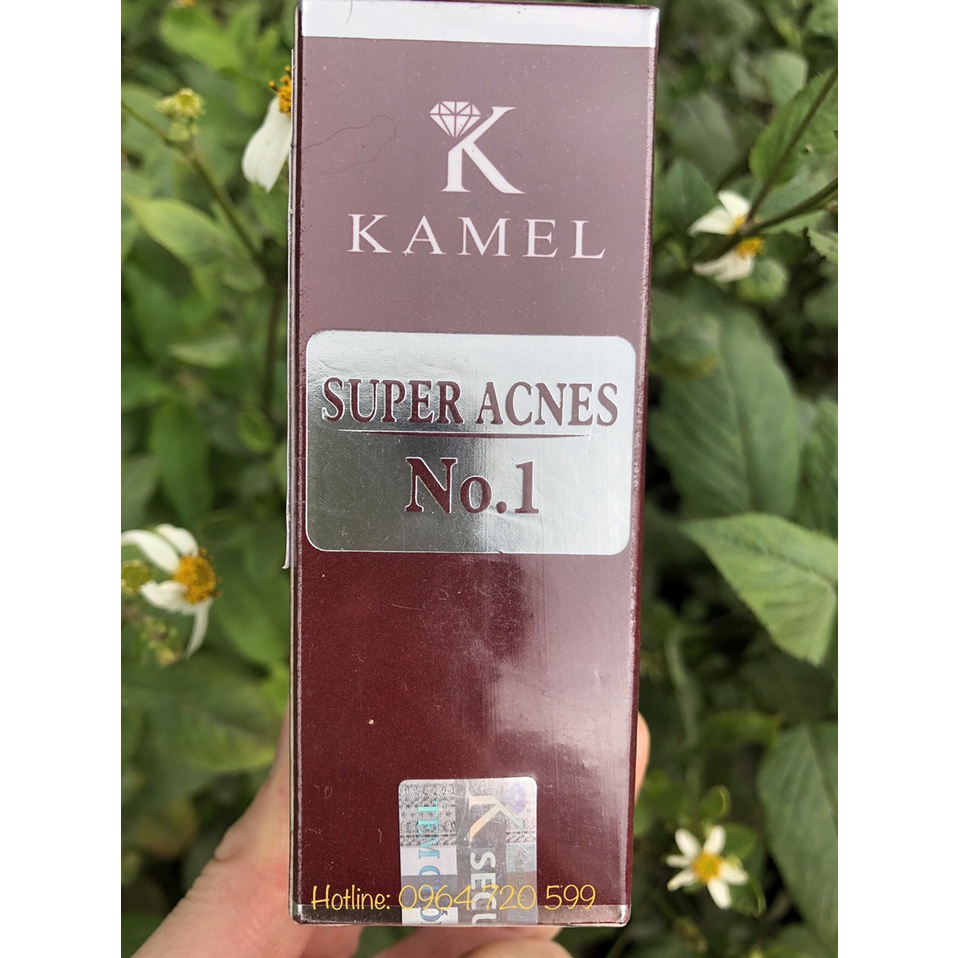 Serum Kiềm Dầu, Thu nhỏ lỗ chân lông, Mờ thâm, loại bỏ mụn viêm 10ml - Super Acnes No.1 Kamel