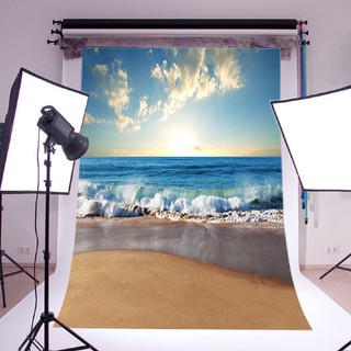 Phông nền chụp ảnh Studio hình biển