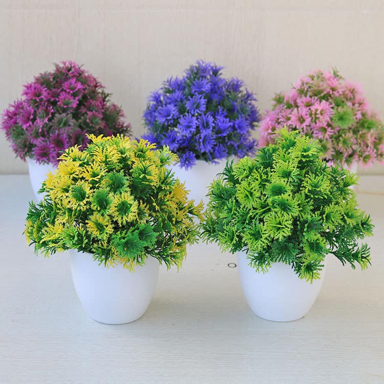 [Giống thật 99%] Cây giả Decor trang trí