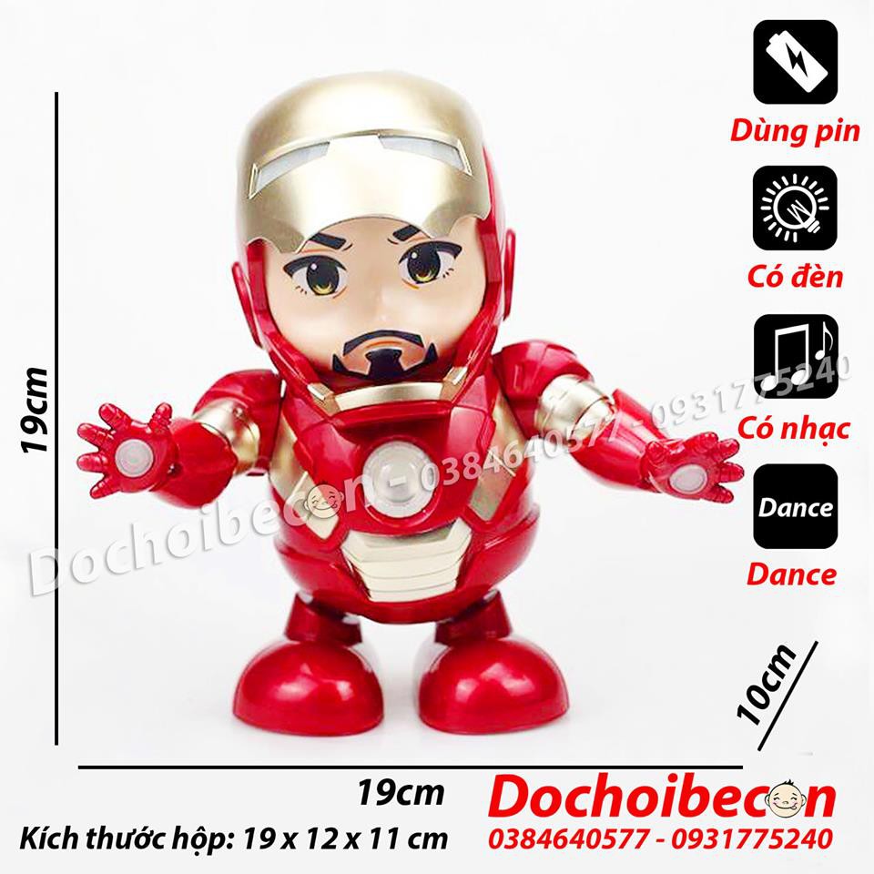 Người sắt nhảy múa - Hero Dance - Dance Iron Man Marvel Avengers LD-155A - Loại 1