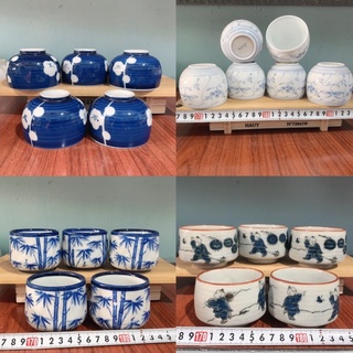 Set 5 ly gốm Nhật (khoan lỗ free theo yc)