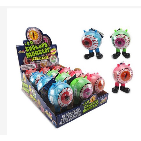 Kẹo gum jawbreaker icu cyclops monster 85gr siêu hot rẻ vô địch - ảnh sản phẩm 2