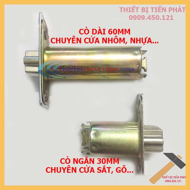 Cò Khóa Dài 6cm Hợp kim Đồng (Chính Hãng)