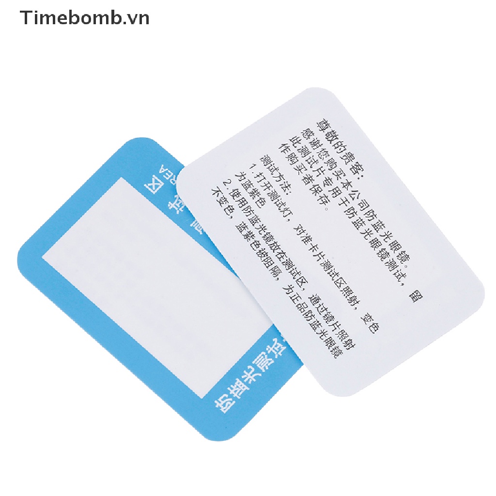 Bộ 10 Dụng Cụ Kiểm Tra Kính Phân Cực Màu Xanh Dương Có Thể Tá