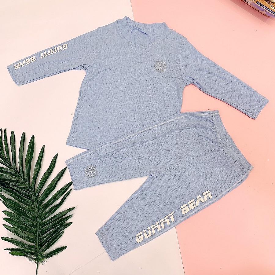 Bộ giữ nhiệt HRNEE Gummy Modal Air cho bé từ 6 tháng đến 4 tuổi