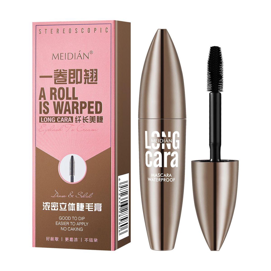 DIACHAVN Mascara Màu Đen Làm Dài Mi Chống Thấm Nước