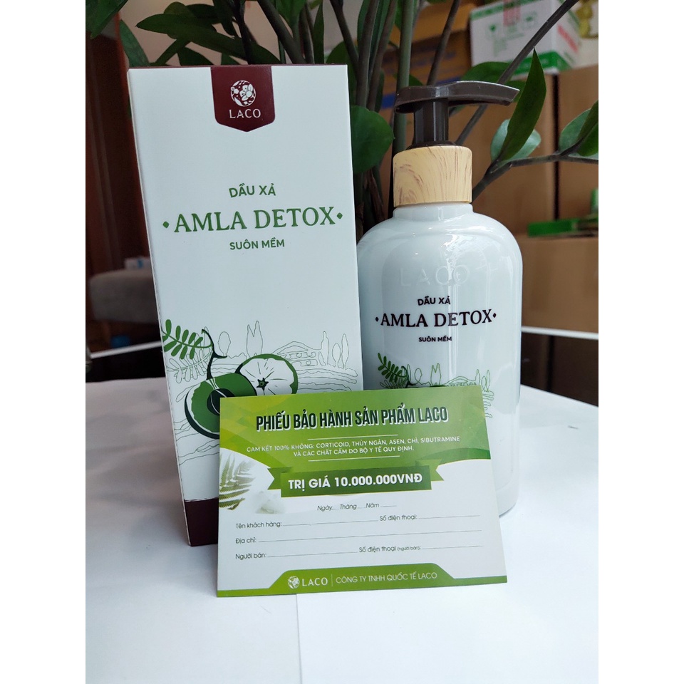 dầu xả amla detox laco 300ml mới nhất