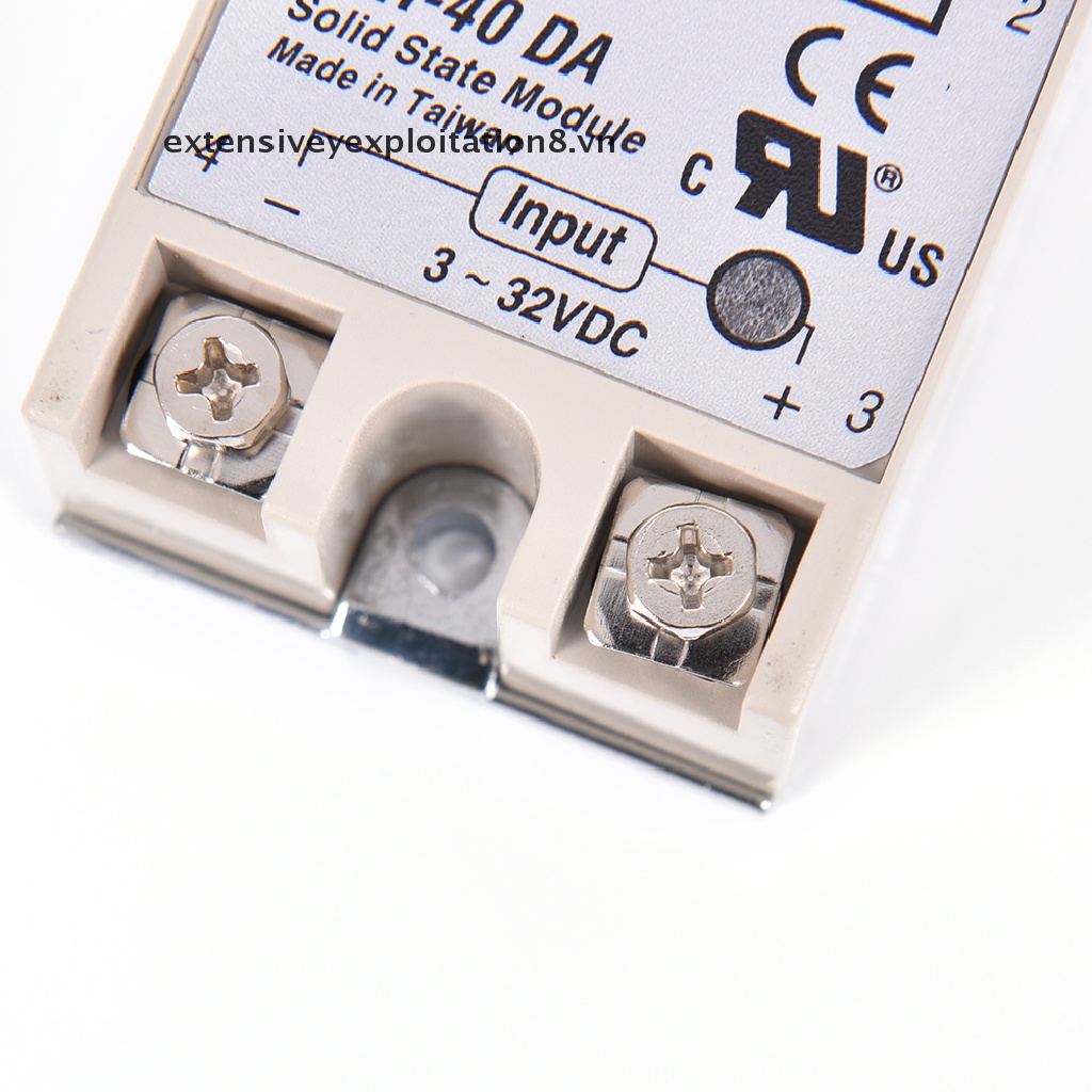 Rơ Le SSR 40A Có Lá Cờ SSR-40DA 40A DC
